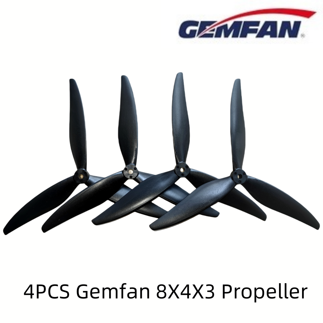 4PCS Gemfan 8040 8X4X3 3-Blade - Drone Racing Motor review and price