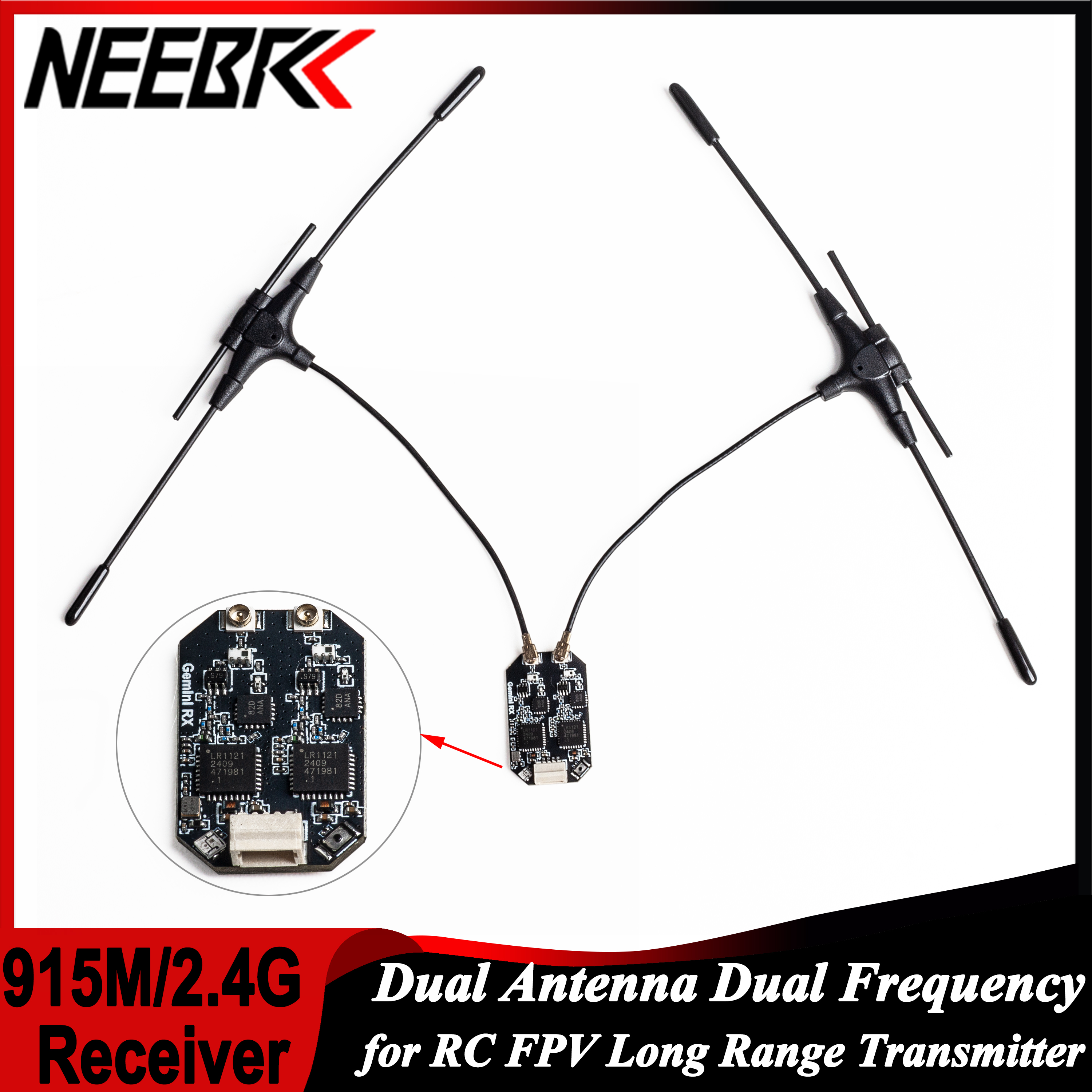 ELRS 915MHz/2.4GHz Gemini Dual - Drone Racing Frame review and price
